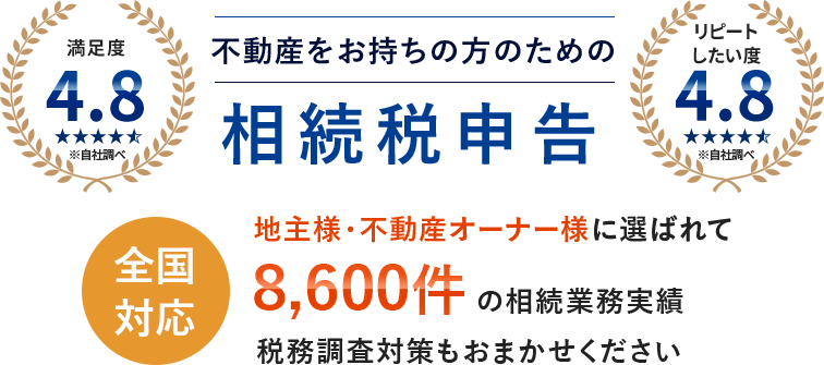 地主様・不動産オーナー様のための相続税申告 | フジ相続税理士法人